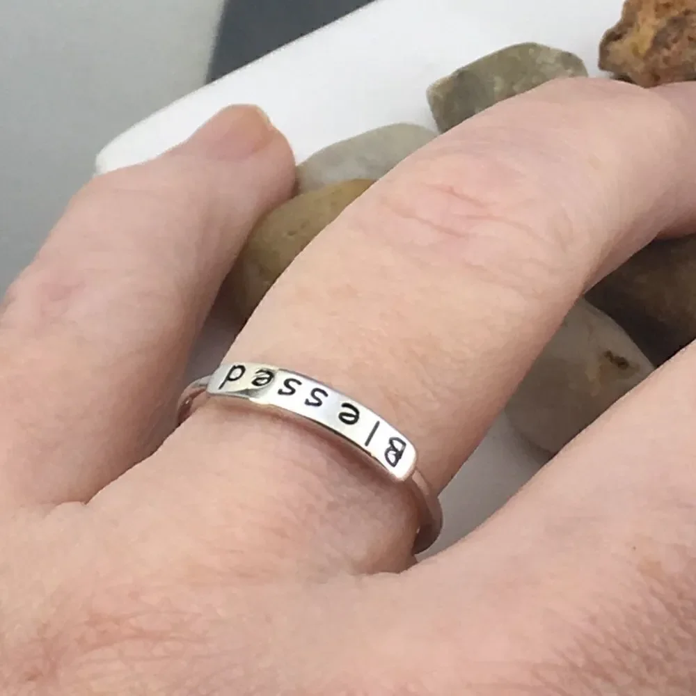 Sterling Blessed Ring